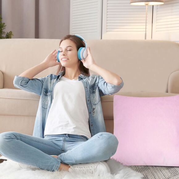 80/20 Viscose Velvet Soft Throw Pillow Cover Square 18" x 18" Lilac - Picture 4 of 5